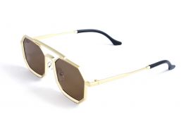 Солнцезащитные очки, Очки новинка 2024 года metal-gold